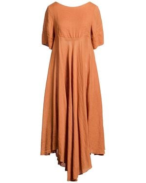 TREBARRABI® Maxi Dress Linen - Orange