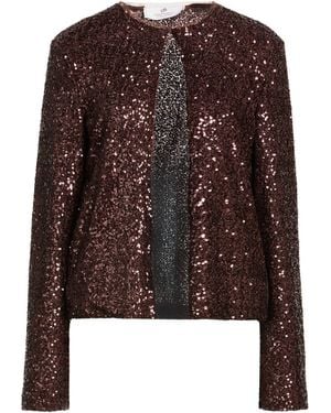 Compagnia Italiana Jacket Polyester, Elastane - Brown