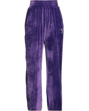 Gcds Pants Cotton, Elastane - Purple