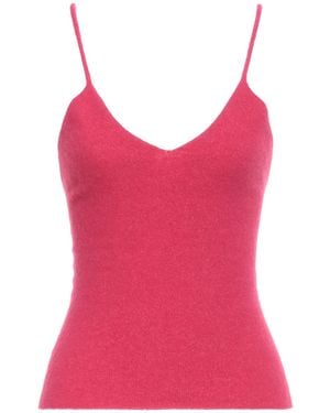 Laneus Top Cashmere, Silk, Polyester - Pink