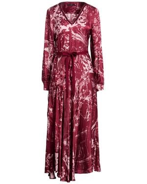 High Use Midi Dress Rayon - Red