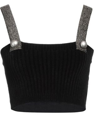 ELEONORA GOTTARDI Top - Schwarz