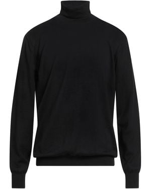 RICHARD OWE'N Rollkragenpullover - Schwarz