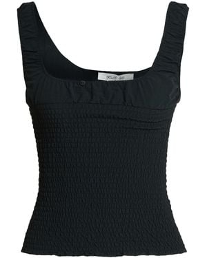 Peachy Den Top Recycled Nylon - Black