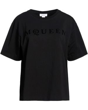 McQueen T-Shirt Cotton - Black