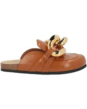 JW Anderson Tan Mules & Clogs Calfskin - Brown