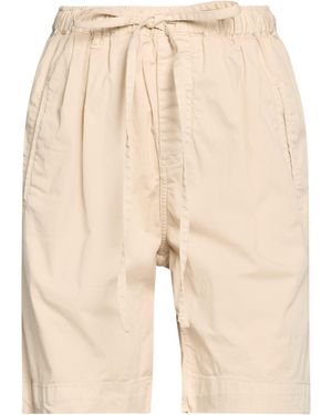 Massimo Alba Shorts & Bermuda Shorts Cotton, Elastane - Natural