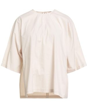 Liviana Conti Top Cotton, Polyamide, Elastane - Natural