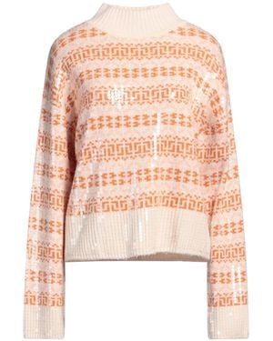 Happy Sheep Turtleneck - Pink