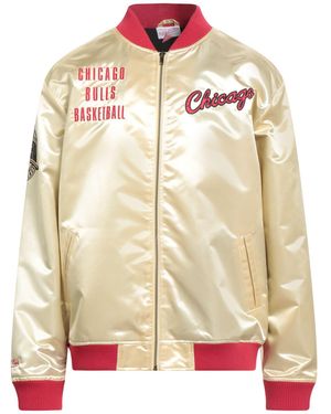 Mitchell & Ness Jacket Polyester - Natural