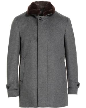 NORMEET Abrigo - Gris