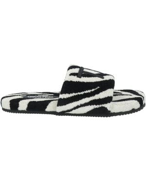 Tom Ford Sandals Cotton - White