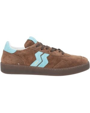 Strype Trainers Leather - Brown