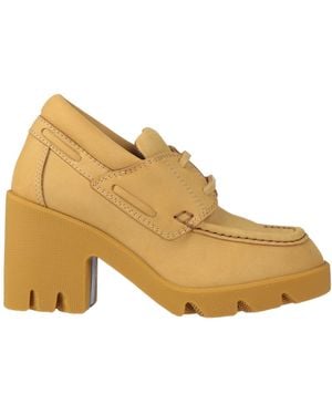Burberry Lace-Up Shoes Leather - Natural