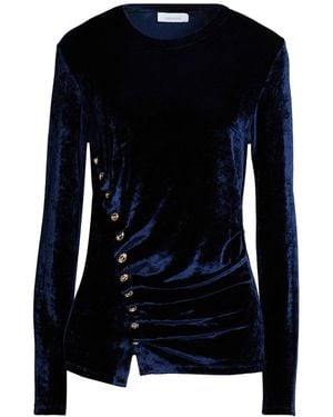 Rabanne Top Viscose, Polyamide, Elastane - Blue