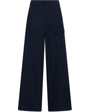 High Midnight Pants Polyester, Elastane - Blue