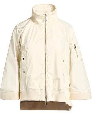 Moorer Jacket Polyester, Cotton - Natural