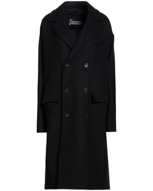 Herno Coat Virgin Wool, Polyamide - Black