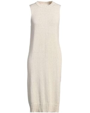 Isabel Benenato Midi-Kleid - Weiß