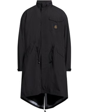 Refrigiwear Overcoat & Trench Coat - Black