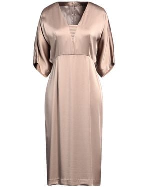 Peserico Midi Dress - Natural