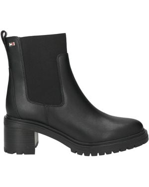 Tommy Hilfiger Ankle Boots - Black