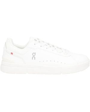 On Shoes The Roger Advantage Sneakers Synthetic Material - White