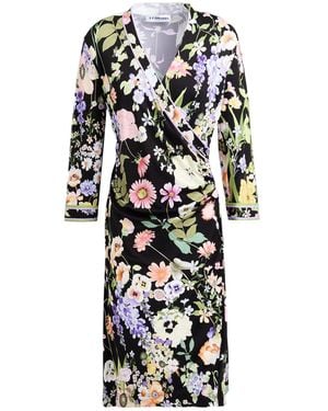 Leonard Paris Midi Dresses - White