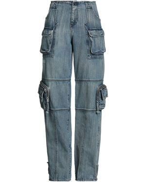 retroféte Jeans Cotton - Blue