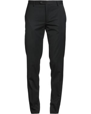 Brian Dales Pants Polyester, Wool, Elastane - Black