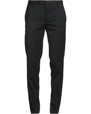 Brian Dales Pants Polyester, Wool, Elastane - Black
