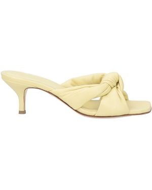 Fabiana Filippi Sandals Leather - Metallic