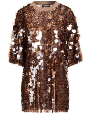 Fabiana Filippi Top Polyamide - Brown