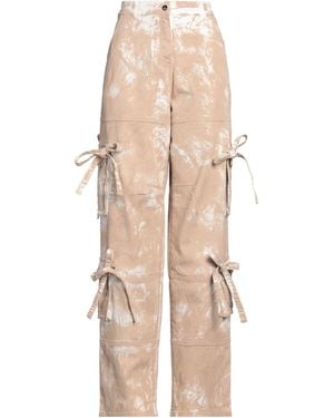 ANDREADAMO Pants - Natural