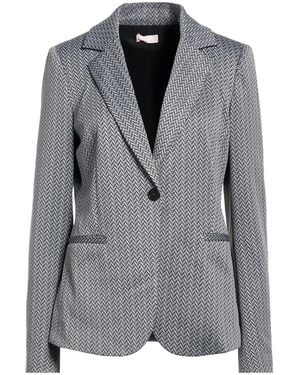 Liu Jo Blazer Polyester, Polyamide, Elastane - Gray