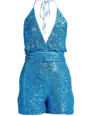Dramée Combinaison Courte - Bleu
