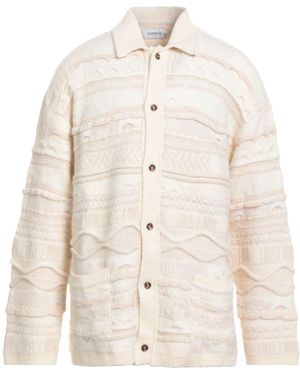 Laneus Cardigan Polyamide, Alpaca Wool, Polyacrylic, Synthetic Fibers, Acrylic - Natural
