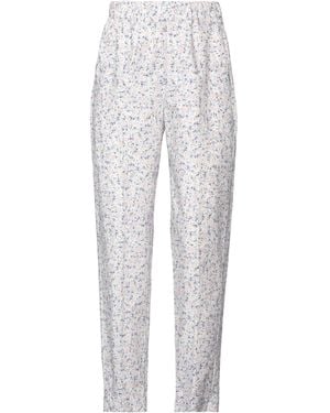ERMANNO FIRENZE Pants Cotton - White