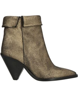 Toral Ankle Boots Leather - Brown