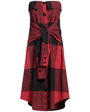 Moschino Couture Midi Dress Cotton, Polyamide - Red