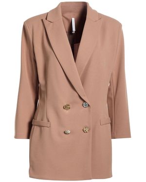 Imperial Blazer Polyester, Elastane - Brown