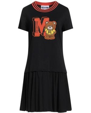 Moschino Couture Mini Dress Organic Cotton - Black