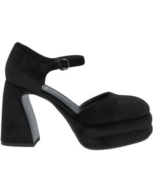Jeannot Court Shoes - Black