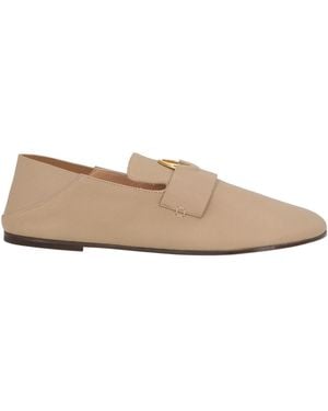 Odissi Loafers Leather - Natural