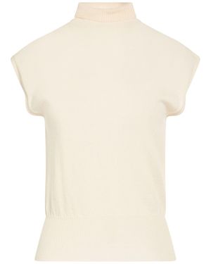 Rick Owens Turtleneck Virgin Wool - White