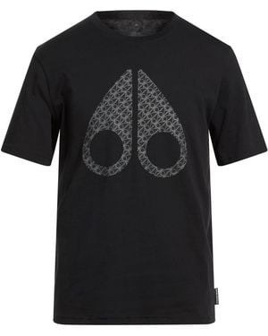 Moose Knuckles T-Shirt Cotton - Black