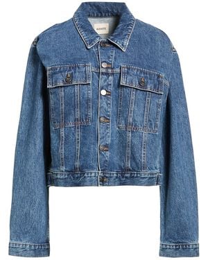 KHAITE Denim Outerwear Cotton - Blue
