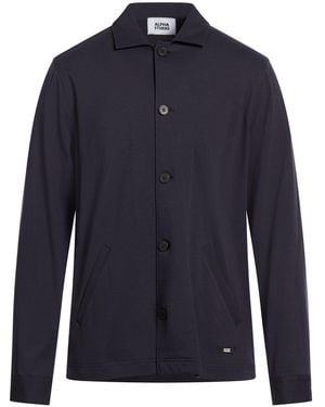 Alpha Studio Midnight Shirt Viscose, Polyamide, Elastane - Blue