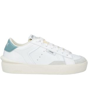 Strype Sneakers Leather, Textile Fibers - White