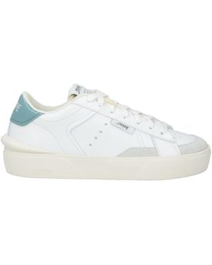 Strype Trainers Leather, Textile Fibres - White
